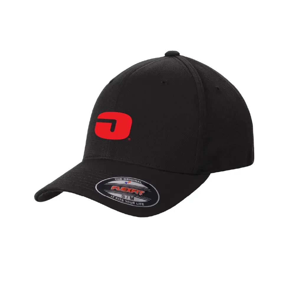 Flexfit® Performance Solid Cap — Black
